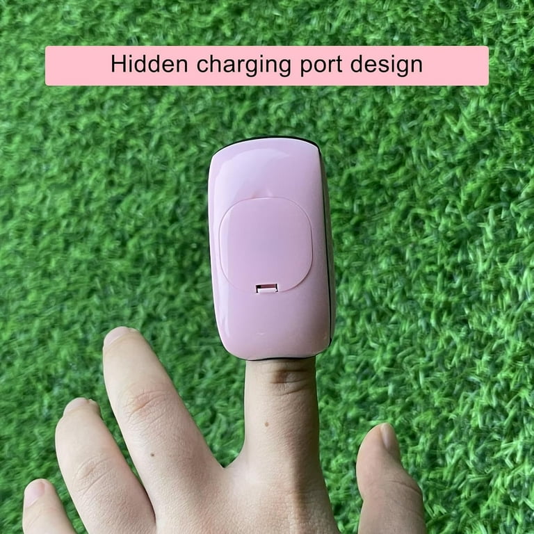 SUWU Pulse Oximeter Rechargeable, Oxygen Monitor Fingertip, Pulse Oximeter with Respiration, Respiratory Rate Monitor, Oximetry for Athletic Aviation Wide Use (Pink)