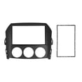 thumbnail image 2 of Qiilu Double DIN Installation Dash Kit, 2Din  Stereo Fascia Frame Dash Panel Trim Replacement For  MX-5 Miata 2005-2015, 2 of 8