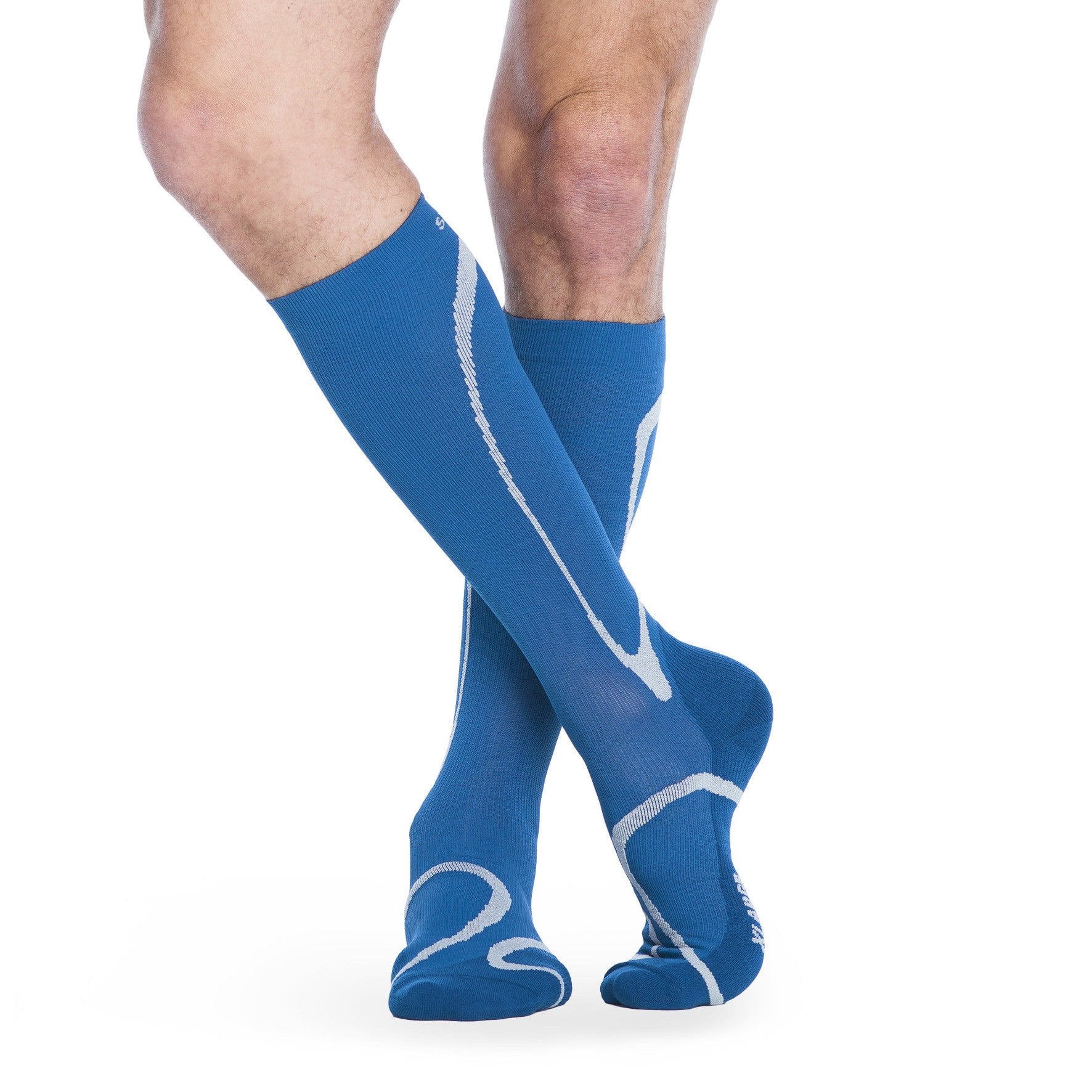 Sigvaris Motion 412 High Tech 20-30 Knee High Compression Socks Red MS