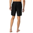 thumbnail image 3 of Calvin Klein Long Waistband Swim Shorts, Black, 3 of 5
