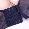 thumbnail image 5 of Sujetador de pecho pequeño, sujetador sexy con soporte superior grueso fruncido, cuatro filas de ropa interior ajustable, 5 of 5