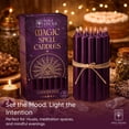 thumbnail image 6 of Soul Sticks Confidence 4" Magic Spell Chime Taper Premium Candles 20 pcs for Rituals, Ceremonies, Meditation, Altar and Spells, 6 of 6