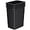 Black, variant on 35 Quart Plastic Trash Can, Under Canbinet Waste Bin, 9-Gallons Slim Trash Can for Kitchen Bedroom Office Bathroom Under Sink White (1 Pack)