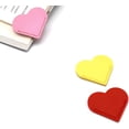 thumbnail image 4 of HUGFEGWE 5Pcs Handcrafted Faux Leather Corner Bookmark Waterproof Soft Mini Vintage Heart-Shaped Page Notebook Accessory CJB91-52800, 4 of 7
