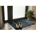 thumbnail image 6 of CAMILSON Crystal Navy Blue Area Rug 2'x3' Boho for Living Room Bedroom Dining Room Navy Blue / Cream Indoor Area Rugs, 6 of 10