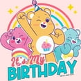 thumbnail image 2 of Toddler's Care Bears It's My Birthday Trio Graphic Tee Light Pink 2T, 2 of 3