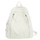 thumbnail image 1 of Mochila grande Bolso casual unisex de lona de gran capacidad para mujeres y hombres al aire libre (blanco), 1 of 7