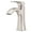 Spot Defense Brushed Nickel, variant on Pfister Lf-042-Bie Bruxie 1.2 GPM Single Hole Bathroom Faucet - Nickel