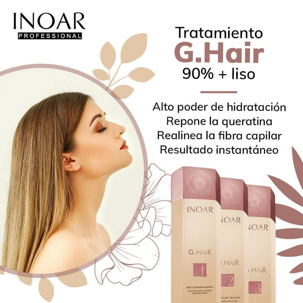 Keratina Alemana Ghair INOAR pasos Litro Bodega Aurrera en línea