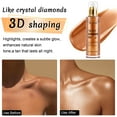 thumbnail image 2 of Body Glitter, Illuminates Skin with Finishing Touch of Shimmer for Glowing Skin - Golden Brown, 2 of 9