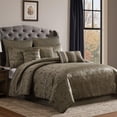 thumbnail image 6 of Beny 10pc King Size Comforter Set, Traditional Gold Woven, 6 of 6