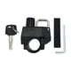 thumbnail image 2 of Cerradura de motocicleta,Candado universal para casco de motocicleta,seguridad para bicicletas,Cerradura de seguridad para casco fácil de instalar,antipérdida,con 2 llaves Piezas de bloqueo, 2 of 9