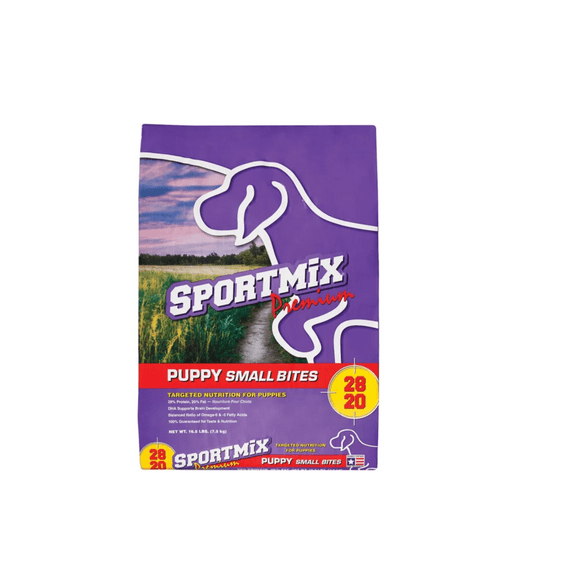 Sportmix Small Bites Puppy Chicken Recipe Dry Dog Food, 16.5 lb. Bag