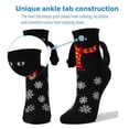 thumbnail image 3 of 4 pares de calcetines navideños con forma de mano, calcetines magnéticos con forma de mano en mano, divertidos calcetines de la amistad con muñecas en 3D, calcetines de regalo navideños para hombres, 3 of 5