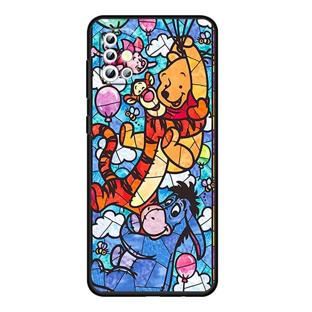 Anime Princess Mickey Mouse For Samsung Galaxy A54 A34 A73 A52S A72 A52 A32 A22 A12 A21S 4G 5G Silicone Soft Black Phone Case xuanjing unisex