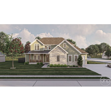 Advanced House Plans: Builder Ready Blueprints | Benson 30288 | 1.5 Story Plan