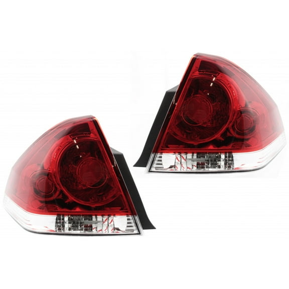 For 2006-2013 Chevy Impala Pair Rear Tail Lights Driver and Passenger Side GM2800193 GM2801193-For 25971597 25971598