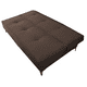 thumbnail image 5 of Sofa Cama Reclinable El Bazar Store Milo Chocolate Futon 3 posiciones Sala Love Seat, 5 of 8