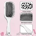 thumbnail image 3 of 2-pack Polka Dot Combs, Airbag Combs, Long Hair Curly Hair Combs, Air Cushion Combs, 3 of 5
