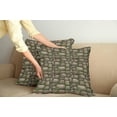 thumbnail image 3 of Ambesonne Nature Throw Pillow Cover 2 Pack, Stones Covered with Moss, 20", Dark Taupe Fern Green, 3 of 6