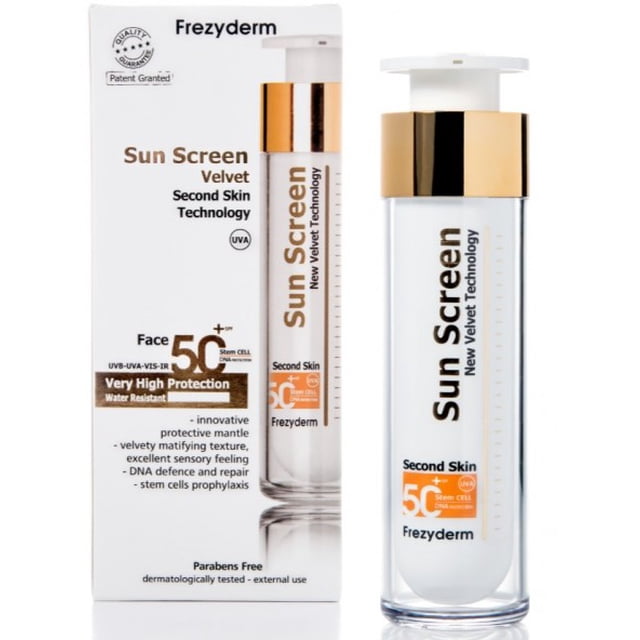 Crema Facial Protectora Solar Frezyderm Color Velvet SPF 50 50Ml