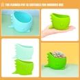 thumbnail image 3 of Milisten 2Ud Macetas Pequeñas De Silicona Versátiles Para Plantas Suculentas Con Acabado Fino Y Textura Suave, 3 of 8
