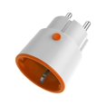 thumbnail image 1 of Enchufe inteligente Yuxing Tuya Zigbee 3.0 16 A Control de energía Temporizador Control de voz Color blanco y naranja, 1 of 5