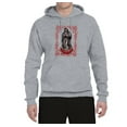 thumbnail image 2 of Our Lady of Guadalupe Blessed Virgin Mary Religious Inspirational/Christian Unisex Graphic Hoodie Sweatshirt, Heather Grey, Large, 2 of 3