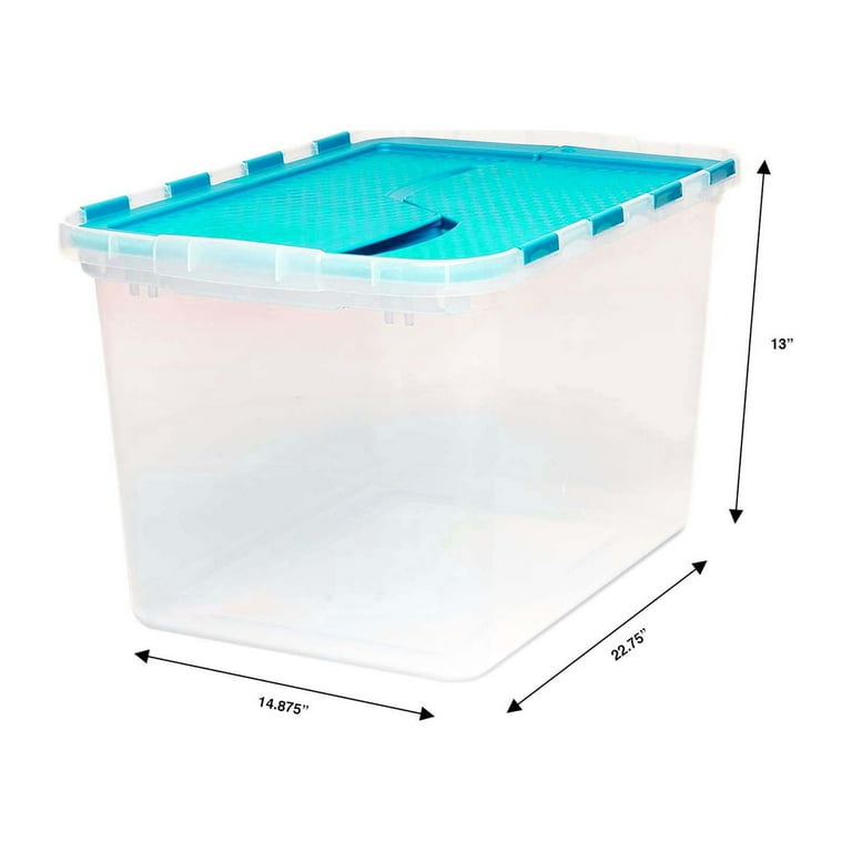 Hinged lid 2024 storage box