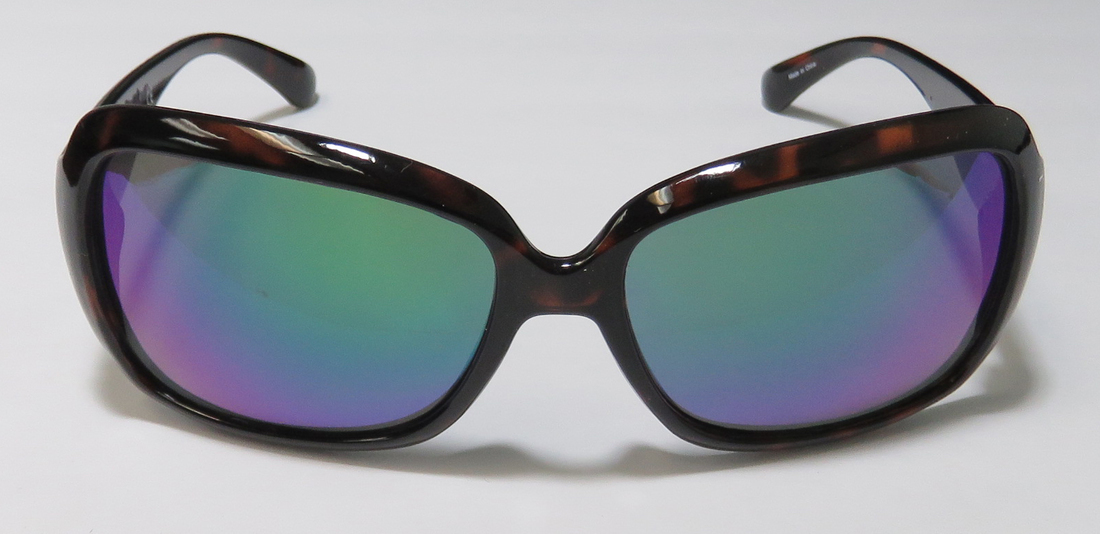 Harley-Davidson Women's Foil H-D Crystals Sunglasses, Tortoise Frame/Green Lens, Harley Davidson - image 3 of 8
