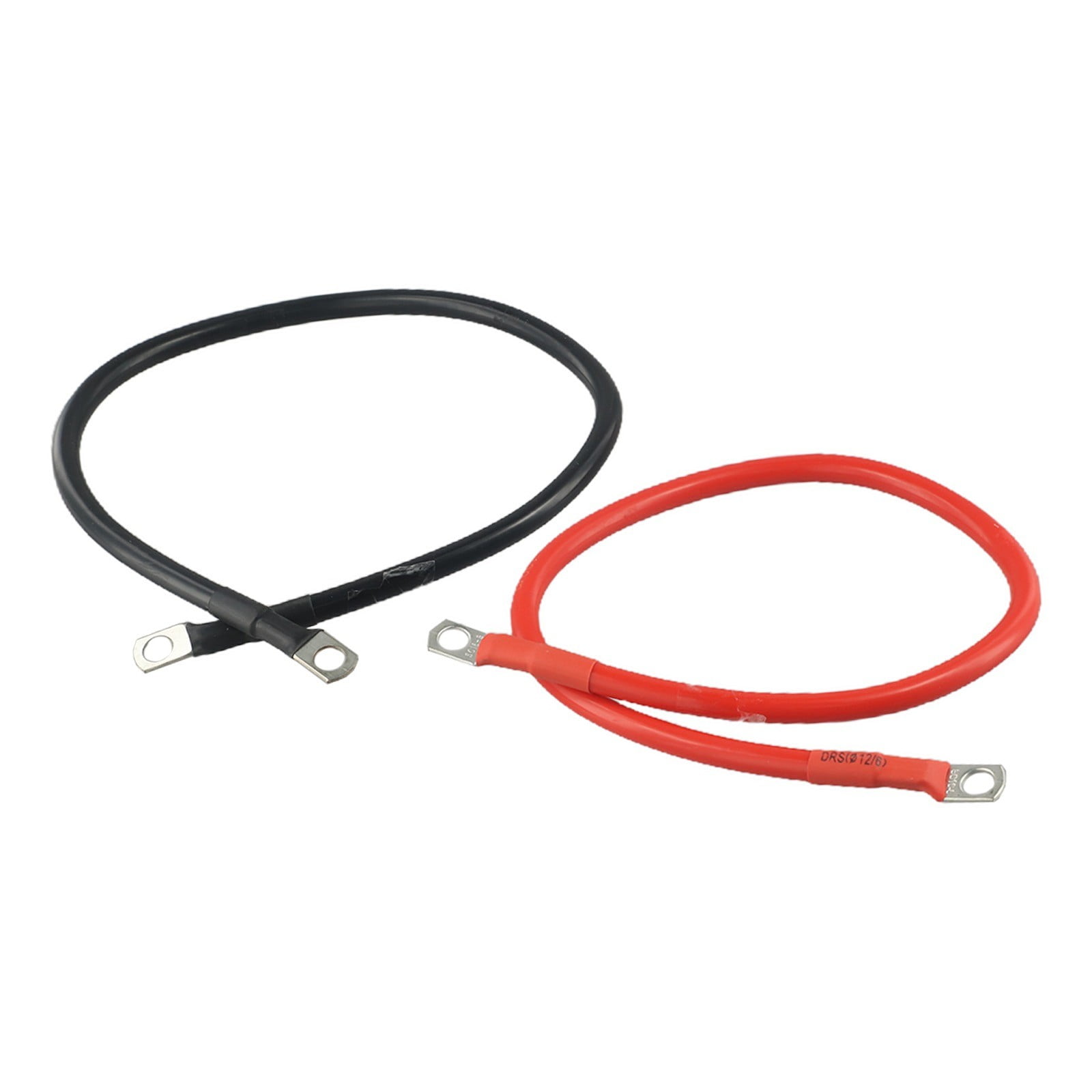 Battery Inverter Cable Set With Terminals 8/6Awg Strand Copper Cord Solar Power