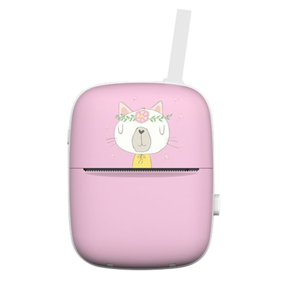 TFixol Mini Pocket Photo Printer Portable Mobile Thermal Printing Machine All in One 203DPI Wireless BT Connection for Picture Lable DIY Handcraft List Meno Notes Journal Receipt Paper Instant Printer