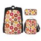 thumbnail image 1 of Fotbe Donut Set Escolar 3 en 1 para Niños - Mochila Duradera con Lonchera Aislante y Estuche para Lápices - Mochila Escolar para Niños y Niñas, 1 of 7
