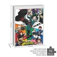 thumbnail image 3 of My Hero Academia Jigsaw Puzzle, Wood Puzzles Adult, 70 PCS Jigsaw Puzzle Perfect for Game Nights, 3 of 7