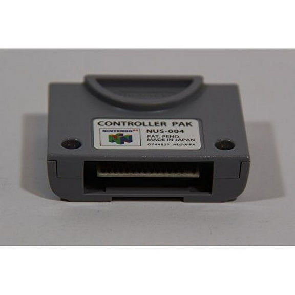 Restored Nintendo OEM 64 Controller Pak Memory Card For N64 (Refurbished)