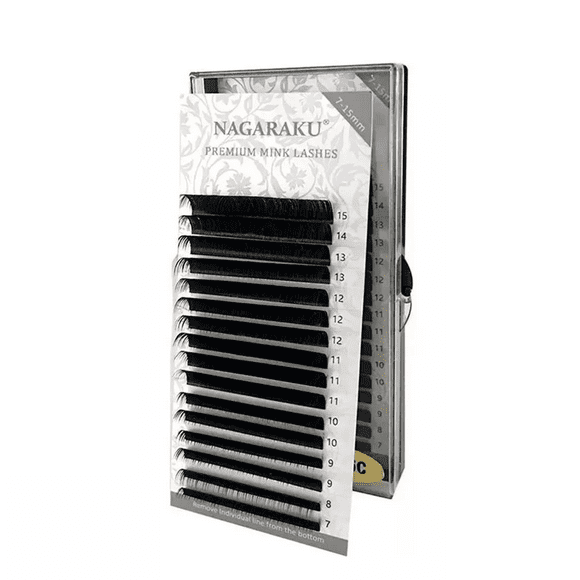 Blister Extensiones Pestañas Mink Mixto 1 X 1 0.25 D