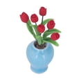 thumbnail image 4 of 1/12 Miniatura Tulipán Planta en Maceta Arcilla Hogar Vida Escena Casa de Muñecas Decoración de Escritorio Mini Tulipán Planta en Maceta Molde, 4 of 14