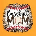 thumbnail image 2 of Baseball Mom Jaguar Print Sports Men's Graphic T-Shirt, Gold, 4X-Large, 2 of 4