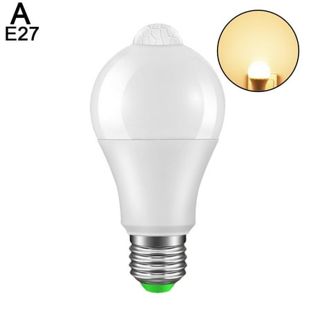 

E27 B22 PIR Motion Sensor LED Globe Bulb Auto ON/OFF Light Saving Energy 7A Q4D3
