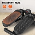 thumbnail image 6 of Mini Stepper for Home Exercise Hydraulic Fitness Stepper with Resistance Bands Full Body Workout Cardio Equipment Stair Climber LCD Monitor 330 LBS Load Capacity, 6 of 7