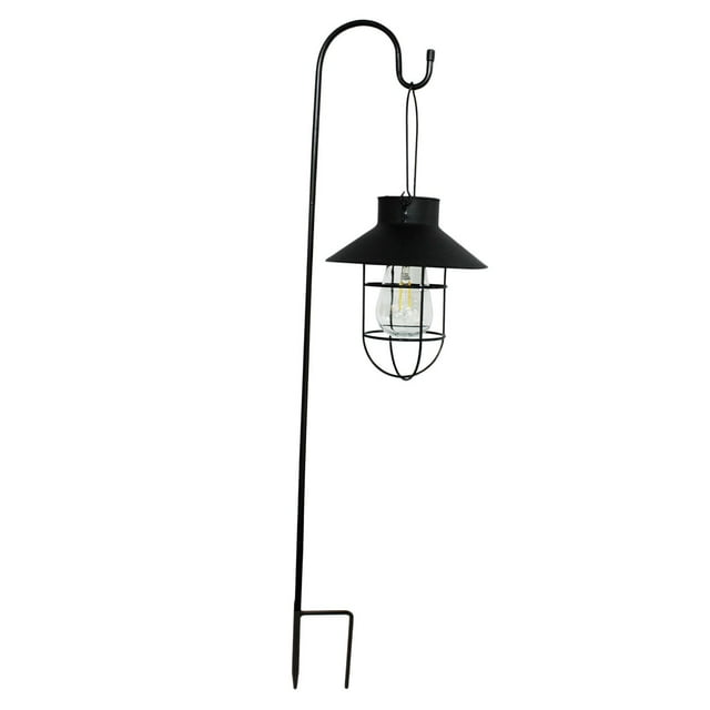 Lámpara de Linterna solar Baoblaze Vintage para colgar luces IP65 a prueba de Agua