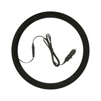 Heated Steering Wheel Cover for Winter Comfort - Ergonomic Grip & Fast Heating - Fits Standard 15-Inch Wheels