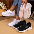 thumbnail image 4 of Breathable Mesh Slip-On Casual Sneakers – Lightweight Fashion Shoes Anti-Slip Women's Walking Shoes Breathable and Adjustable Women Sneakers, 4 of 9