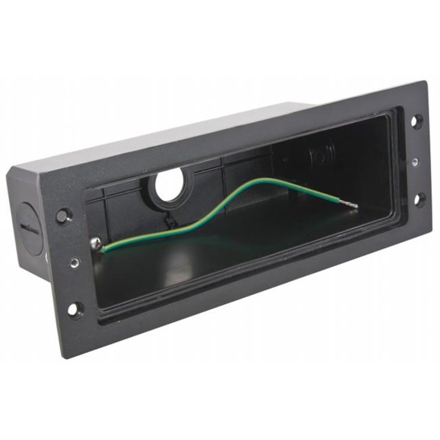 American Lighting BB-HSG Rough-in Housing Molded Rubber Gasket Brick Light, Black
