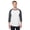 White/ Charcoal Heather, variant on 560RR Adult 5.2 oz., Premium Blend Ring-Spun Raglan Baseball T-Shirt