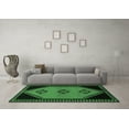 thumbnail image 3 of Ahgly Company Indoor Rectangle Southwestern Emerald Green Country Area Rugs, 4' x 6', 3 of 4