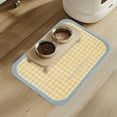 thumbnail image 4 of Pet Food Mat, Cats Bowl Mat, Eating Mat For Cats And Dogs, Large-sized PVC Non-, Leak-proof Food Item, 4 of 7