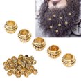 thumbnail image 4 of Bagues de Barbe en Alliage de Zinc pour Bijoux DIY, 4 of 7