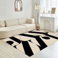 thumbnail image 1 of Simple Living Room Sofa Rugs Light Luxury Bedroom Thickened Plush Carpet Home Room Decoration Rug Children's Room Lounge Carpets My Lux Decor Round, 1 of 10