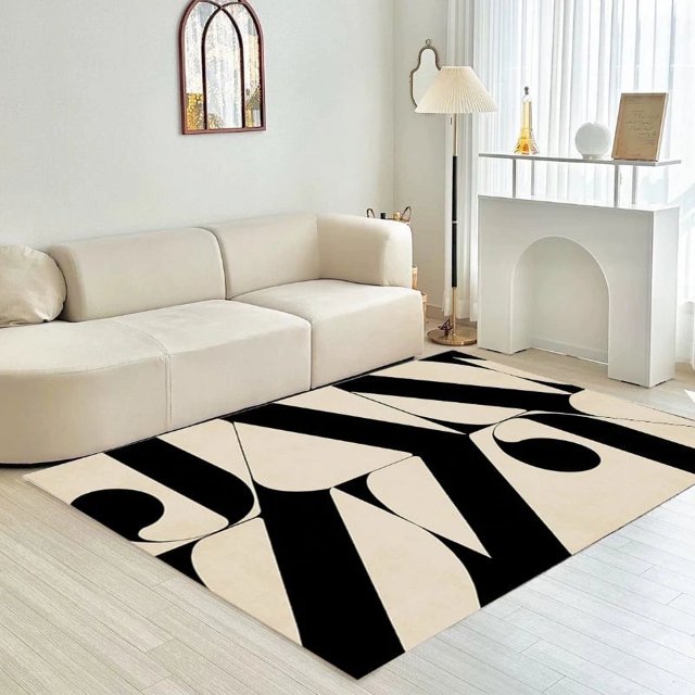 Simple Living Room Sofa Rugs Light Luxury Bedroom Thickened Plush Carpet Home Room Decoration Rug Children's Room Lounge Carpets My Lux Decor Round